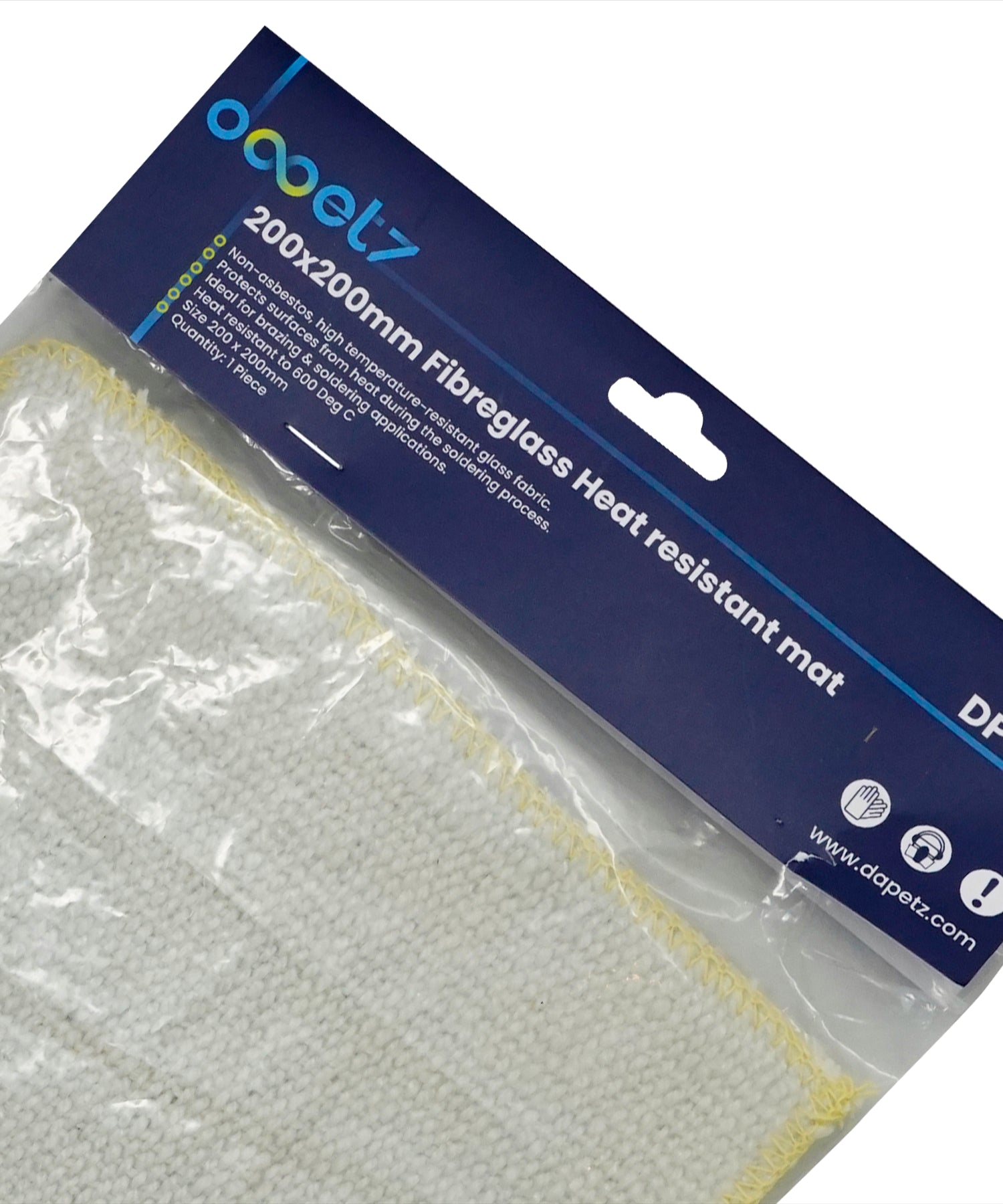 Soldering Mat & Heat Proof Resistant Plumbers Brazing Pad 200 x 200mm