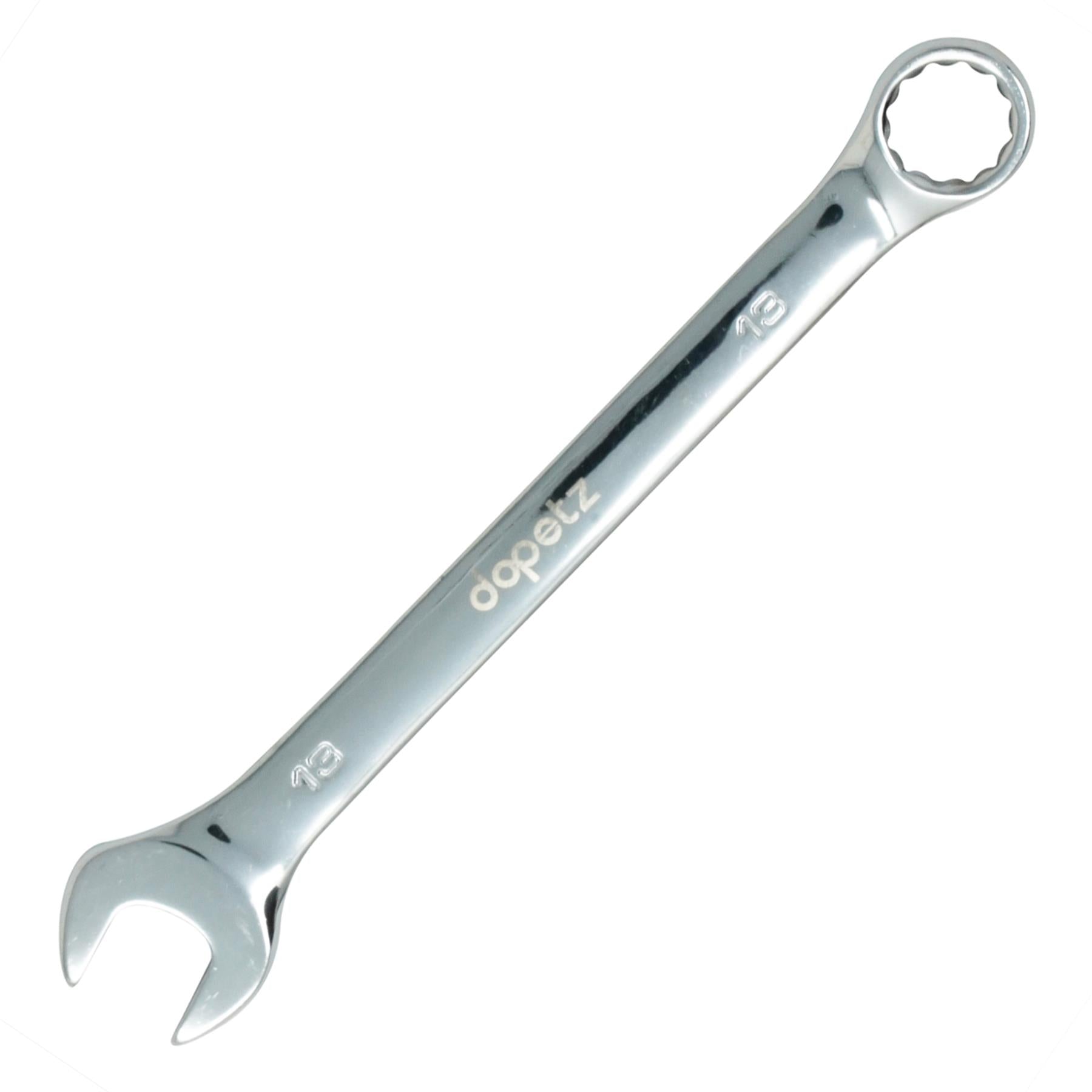 Combination Open Ring Spanner Chrome Mechanics Garage Tools 13mm by Daptez