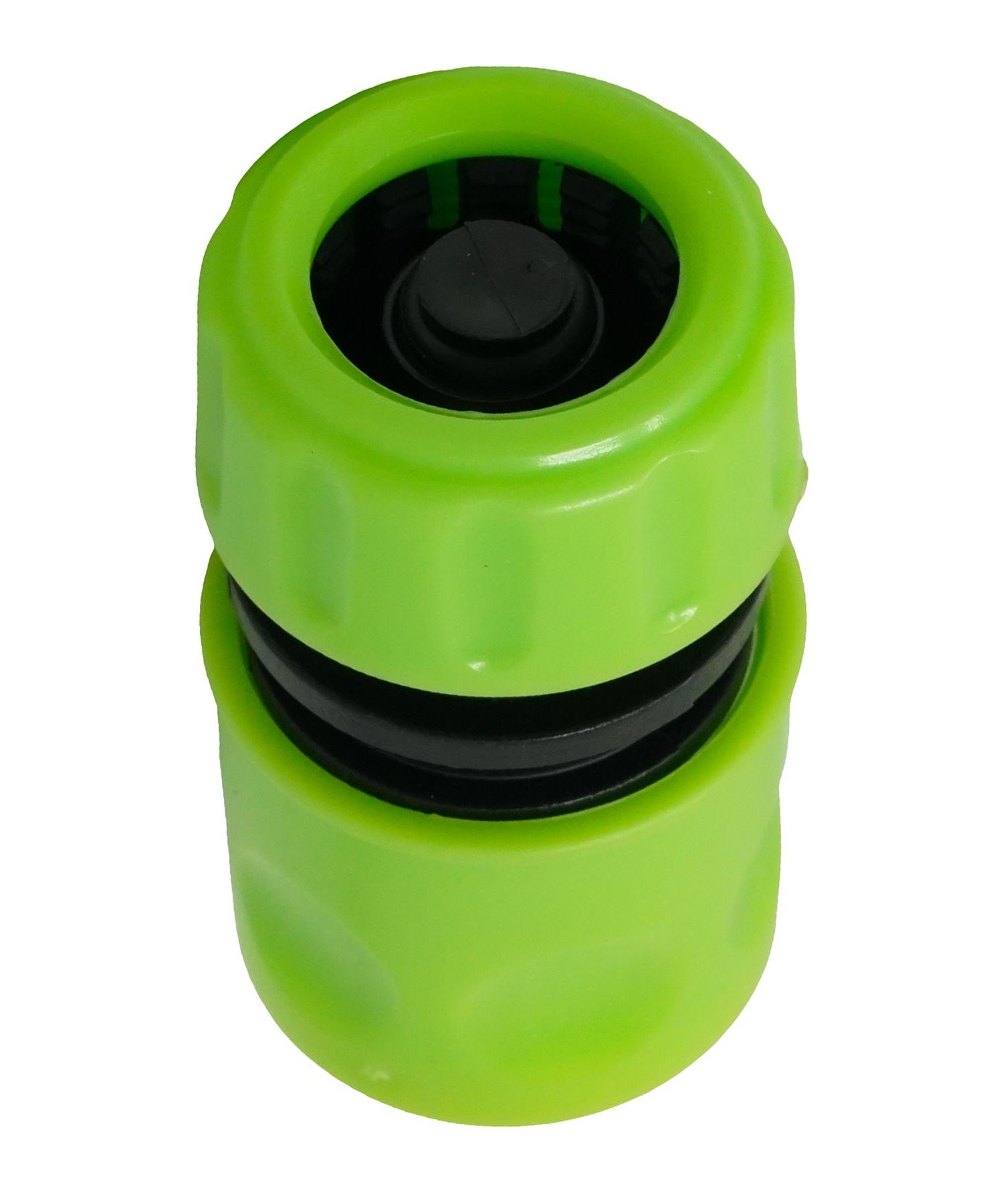 4PC Garden Hose Pipe Fitting Set Adaptor Waterstop 2-Way Connectors 1/2", 3/4" By Dapetz