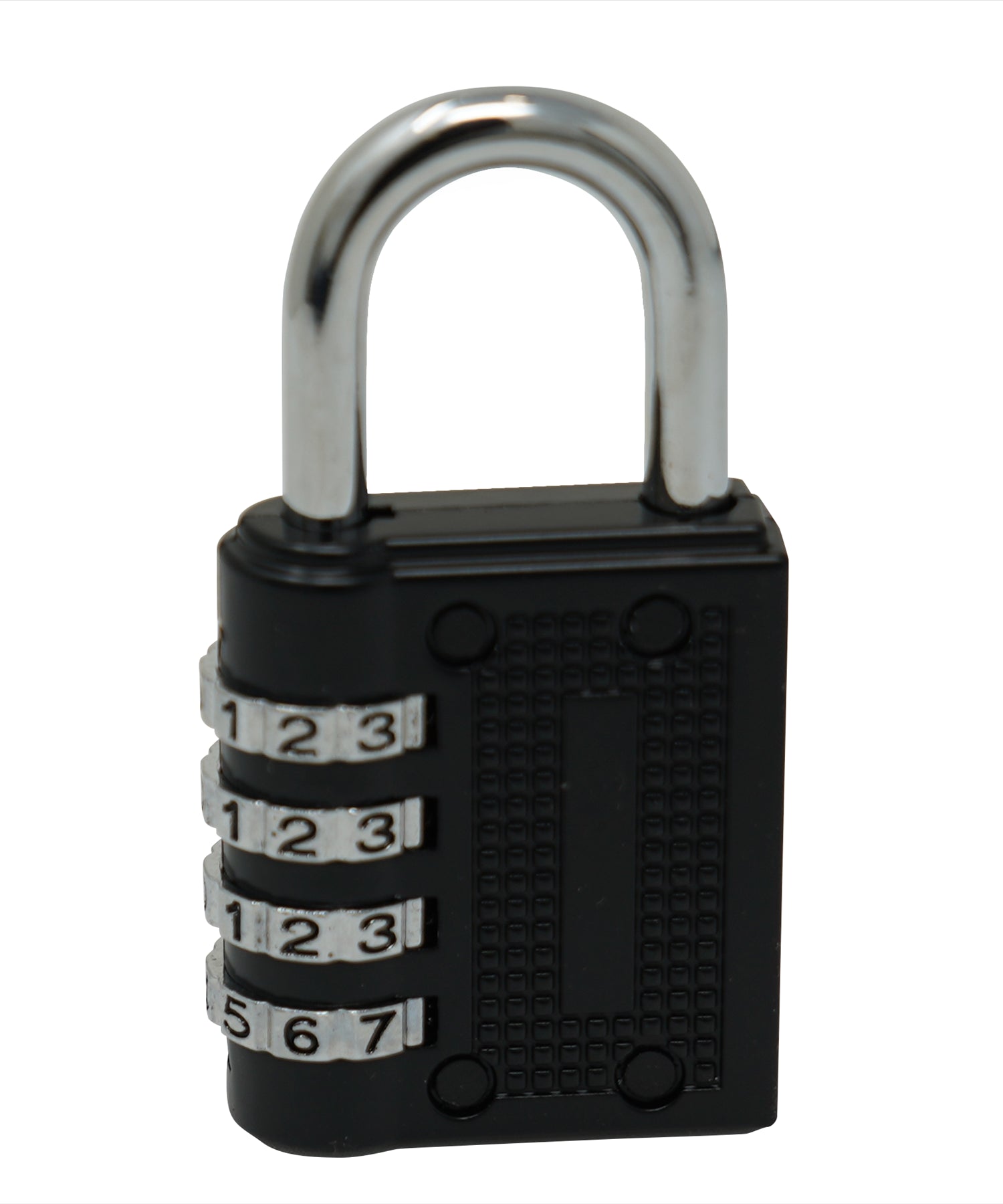 (Pack of 2) Combination Padlock 4-Digit Outdoor Weatherproof Security Black by Dapetz