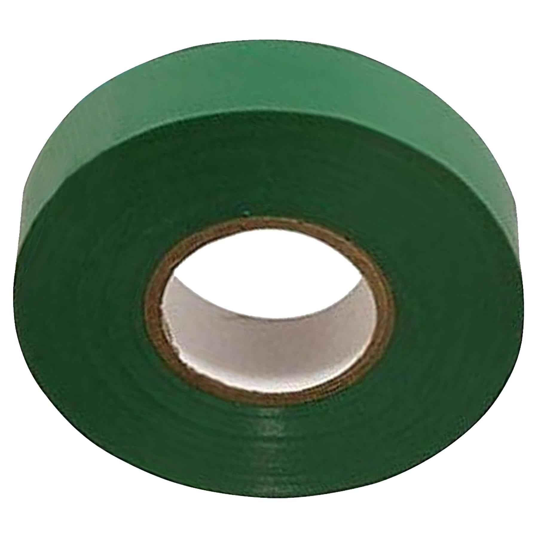 Electrical Pvc Insulation Insulating Tape 22m Flame Retardant Rolls Green 1 Rolls