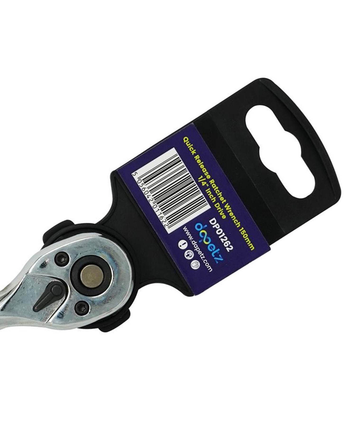 Quick Release Ratchet Wrench 150mm 1/4" Inch Drive With Warranty Crv By Dapetz