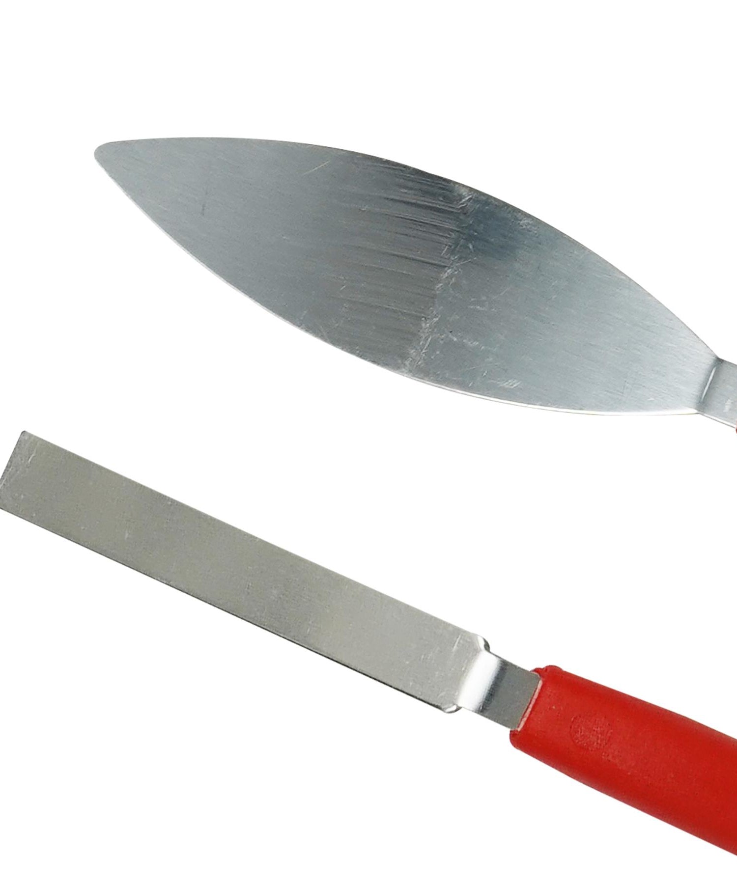 Dapetz Square & Leaf Tool Set Steel & Plastic Handle Plaster Filling Finishing Trowels