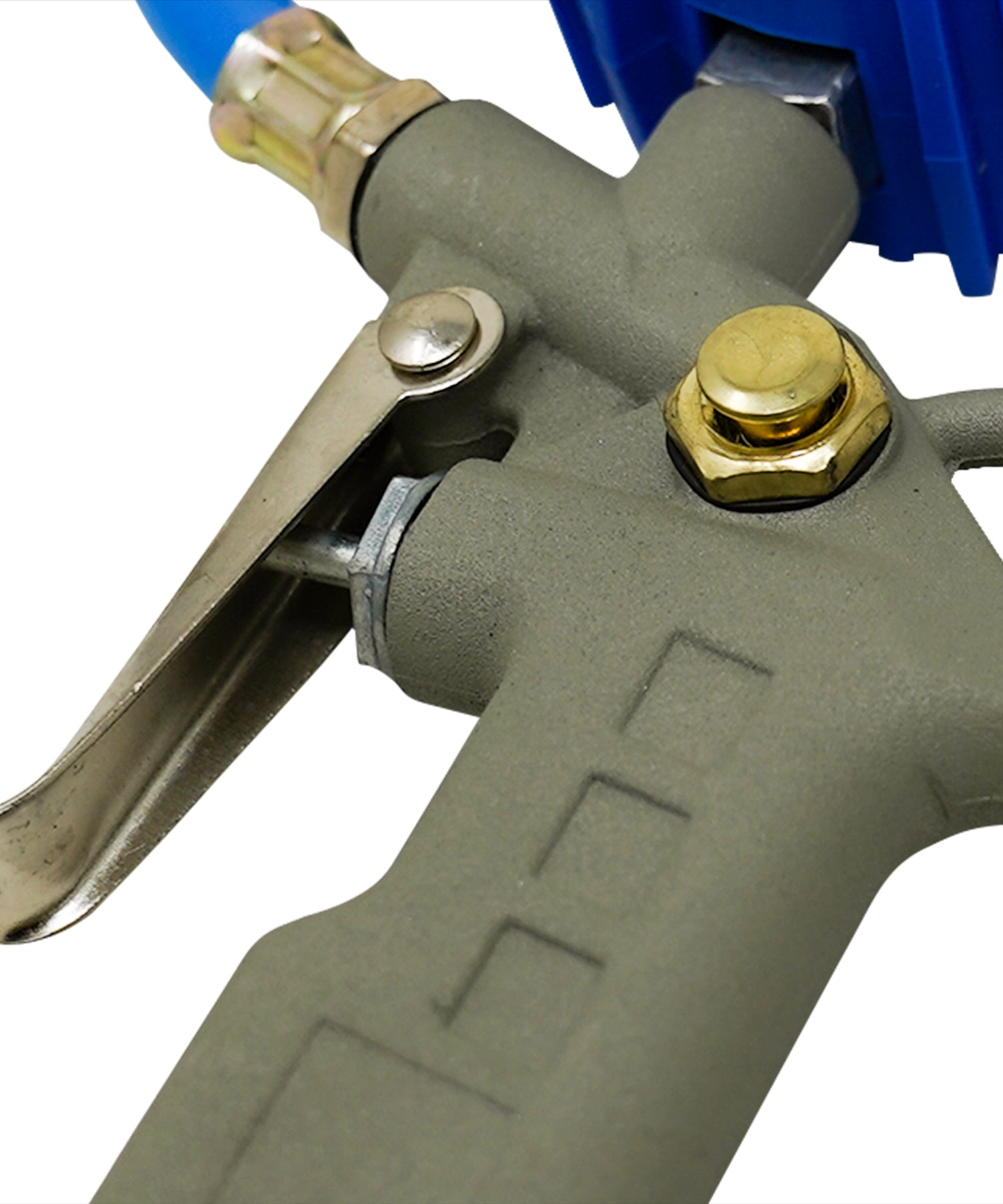 Tyre Air Inflator and Pressure Gauge Gun For Use With Air Compressor Car Van