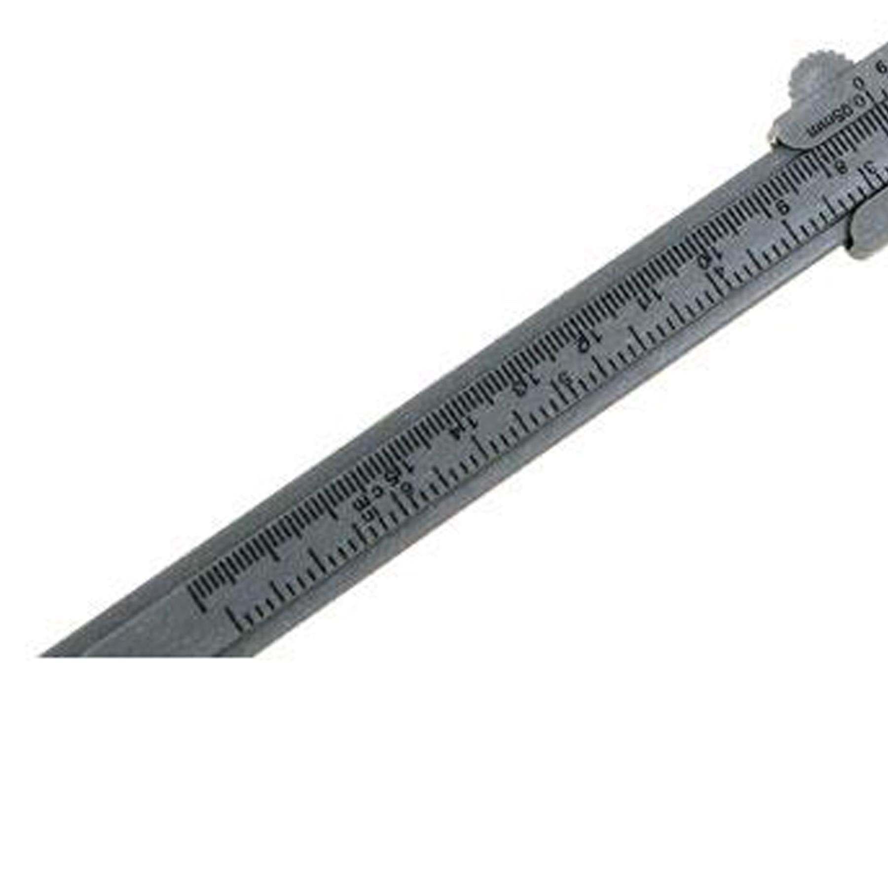 Vernier Caliper 150mm/6" Slide Gauge for Internal & External Depth Measurement, Metric & Imperial By Dapetz