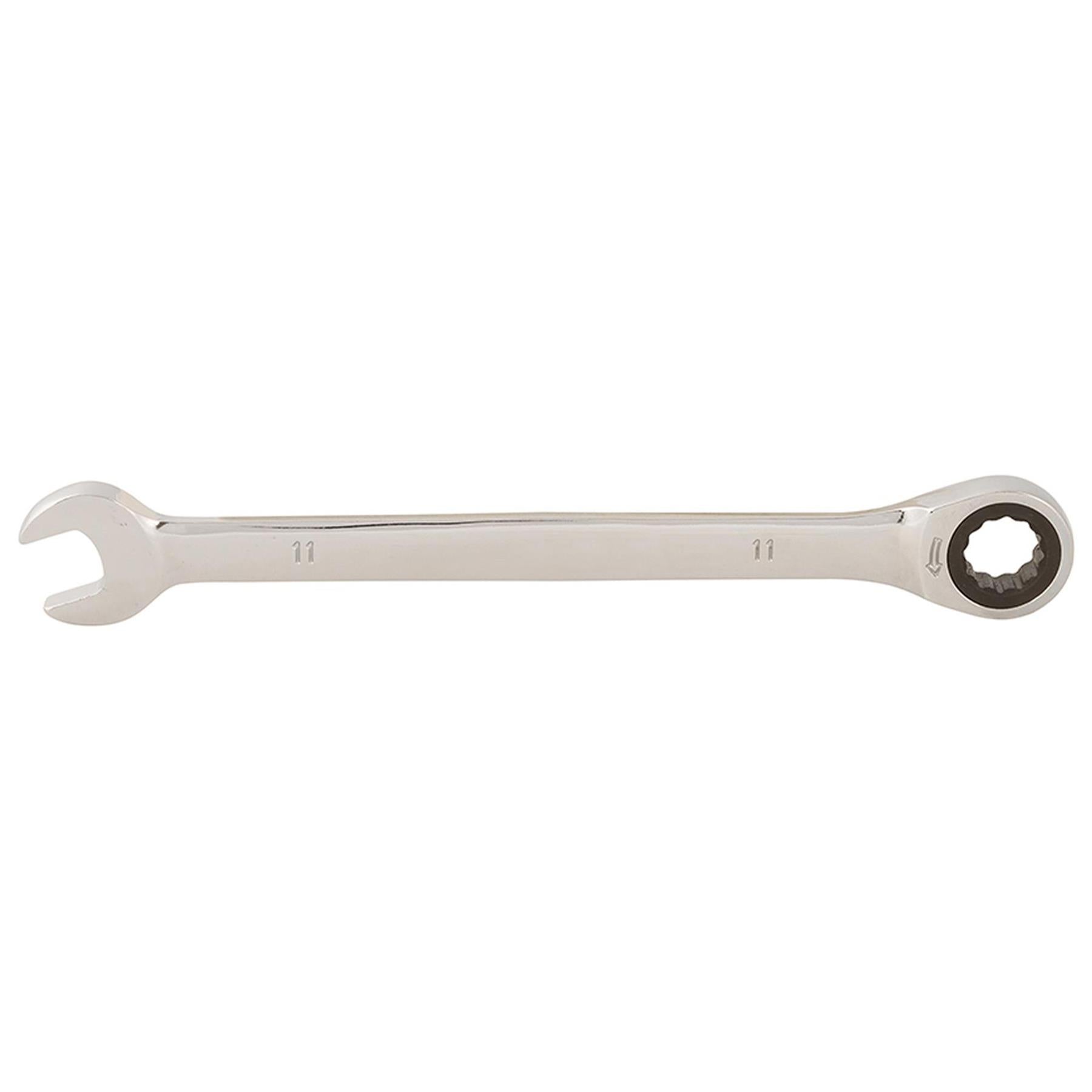 Fixed Head Ratchet Metric Spanner Open End Ring Combination 11mm By Dapetz