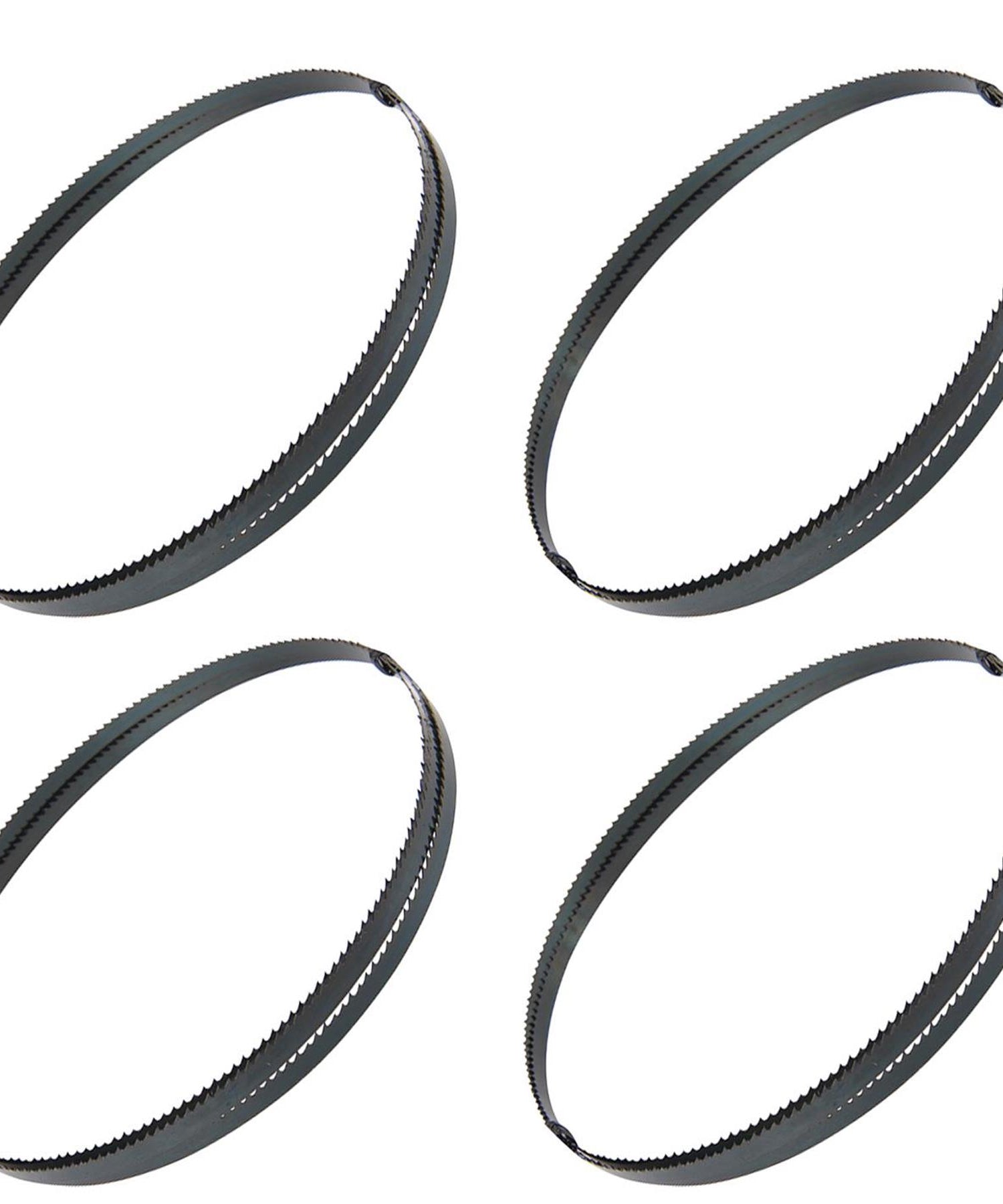 (Pack of 4 ) Bandsaw Blades 10 Tpi For Cutting Metal Plastic Wood 1425mm (56") by Daptez