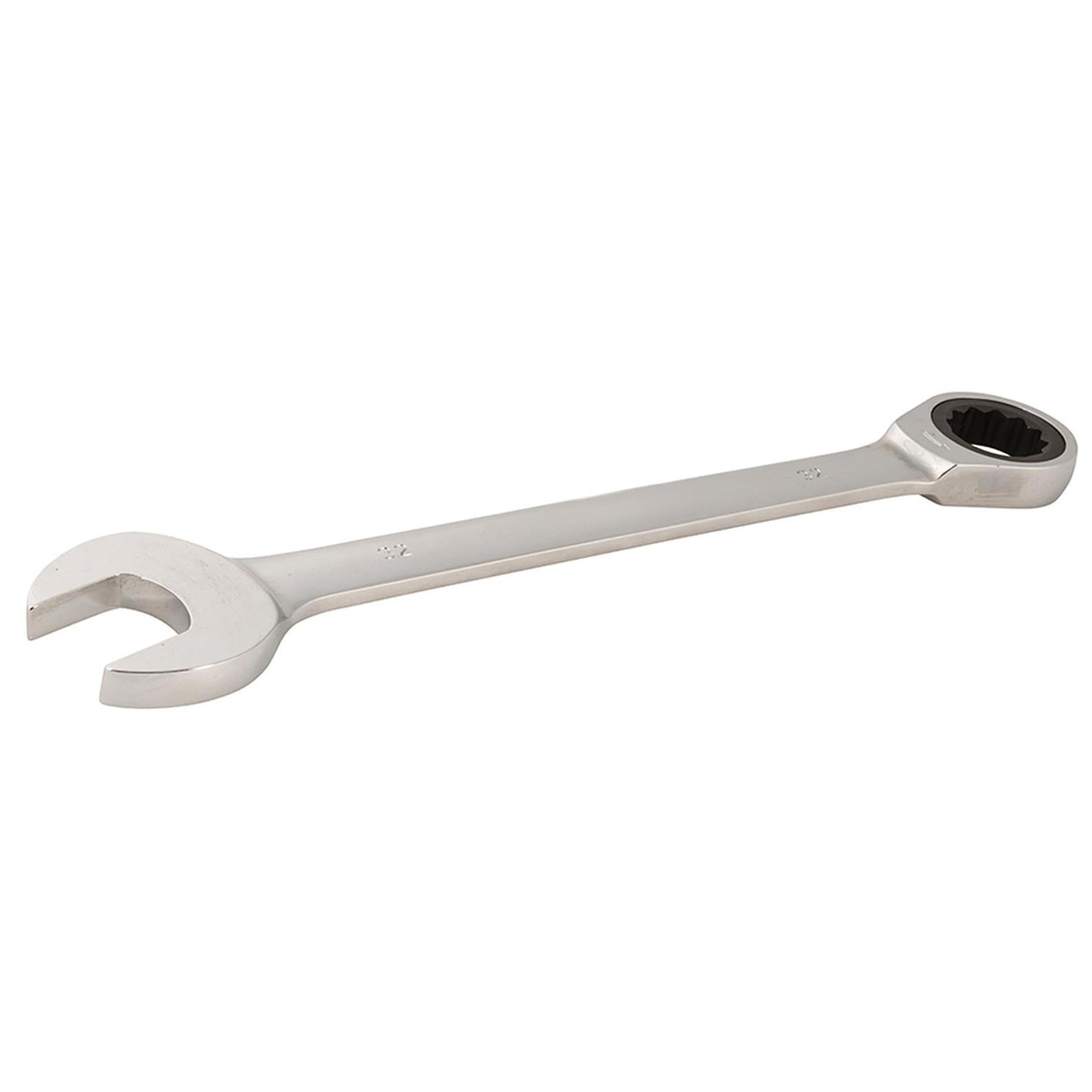 Metric Combination Spanner Ratchet Fixed Head Ratchet 32mm Spanner Steel By Dapetz
