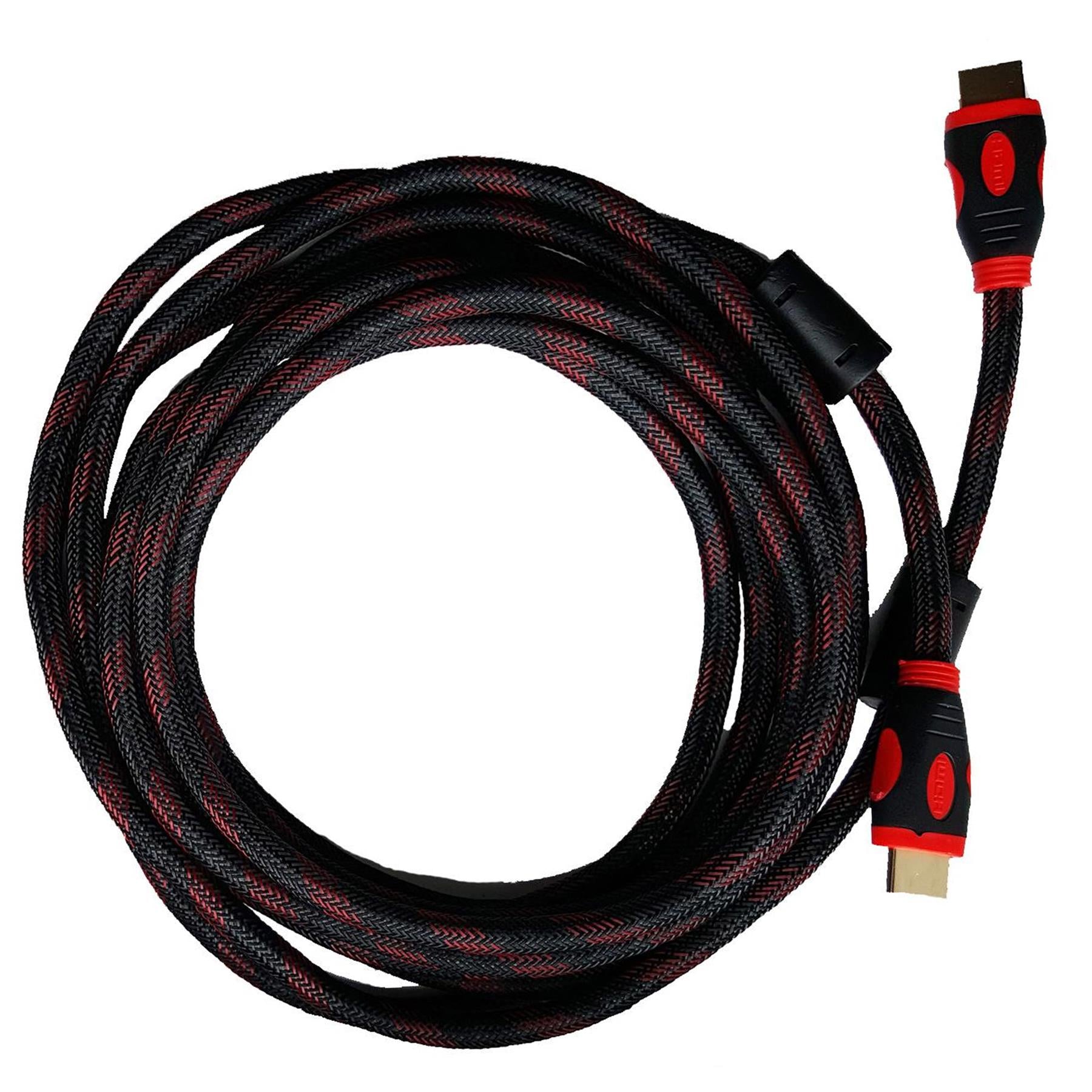 Pro HDMI Cable Gold Plated V2.0/1.4a HDTV 3D 1080P Ultra Full HD Lead 10 Metre By Dapetz