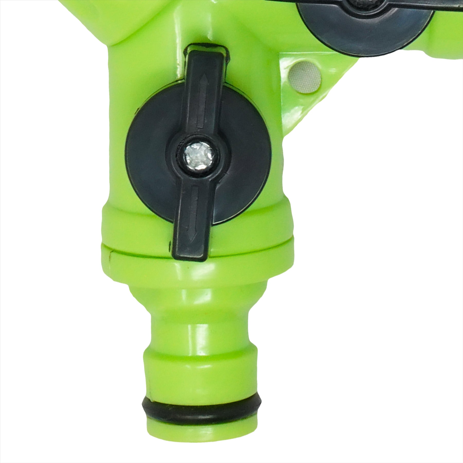 2PCS Hose Pipe Splitter 2 Way Connector Adaptor Garden Tap Individually Switched By Dapetz