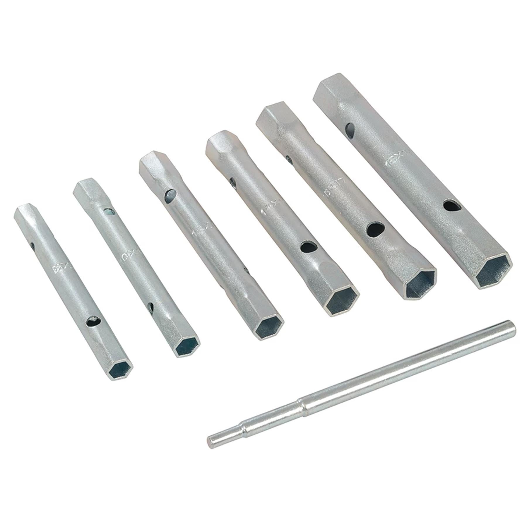 7Pc Piece Plumber Plumbers Monobloc Back Nut Tap Box Spanner Set By Dapetz - Dapetz