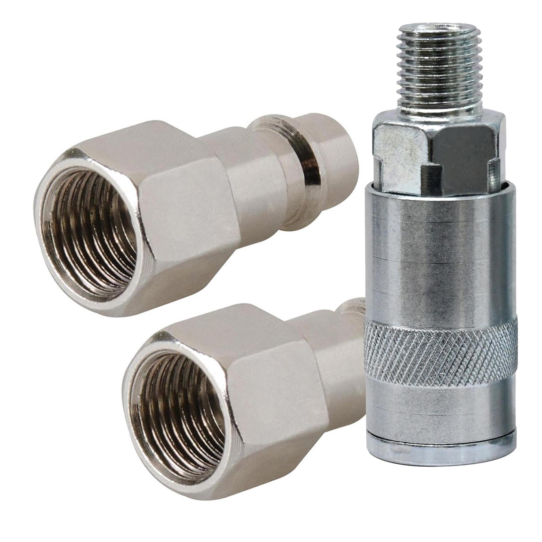 EURO Male To PCL Female Air Fitting Convertor Adapter Airline Hose Quick Release