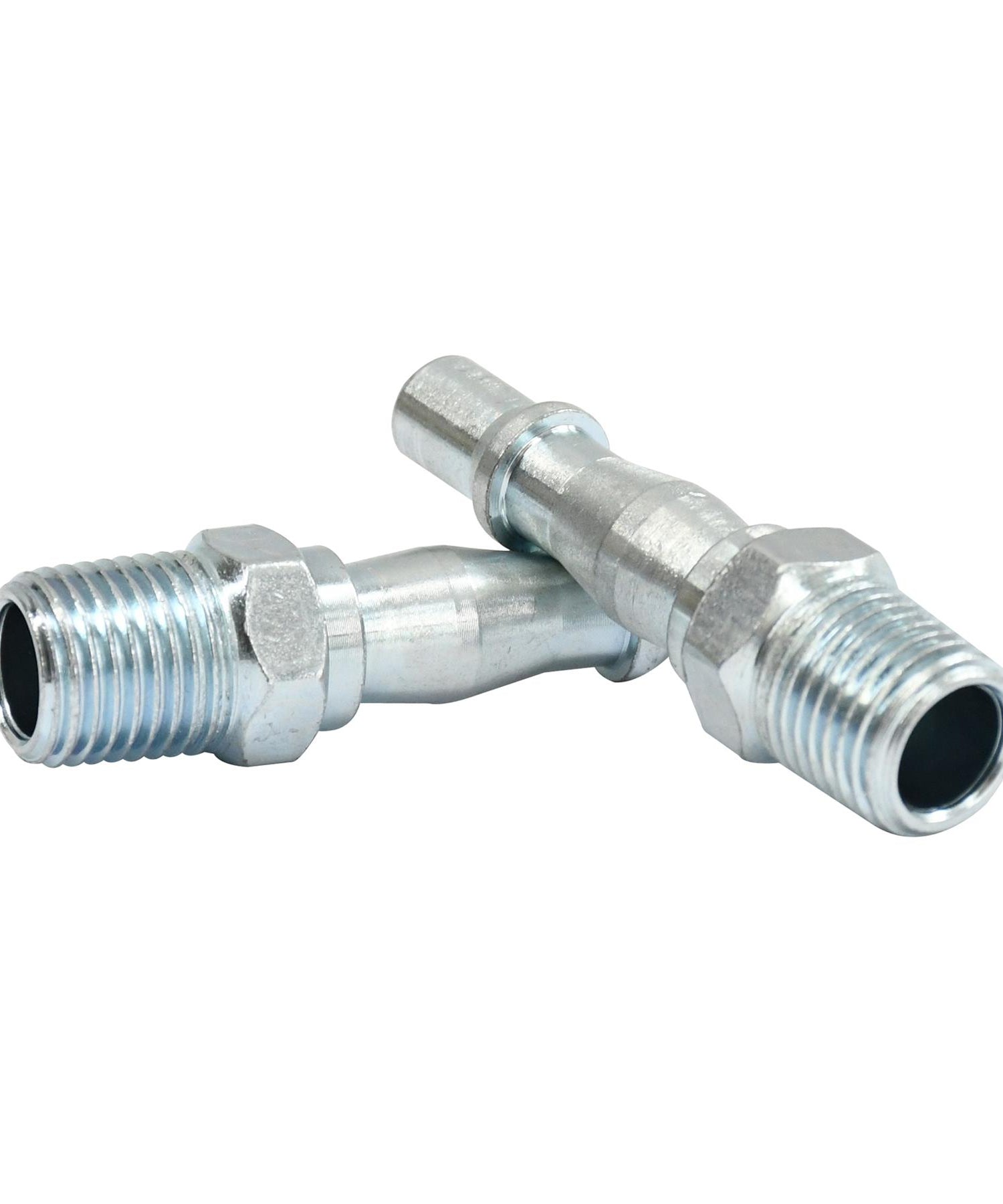 Air Line Hose Fitting Connector Male 1/4" Thread Bayonet For PCL Vertex 2Pcs