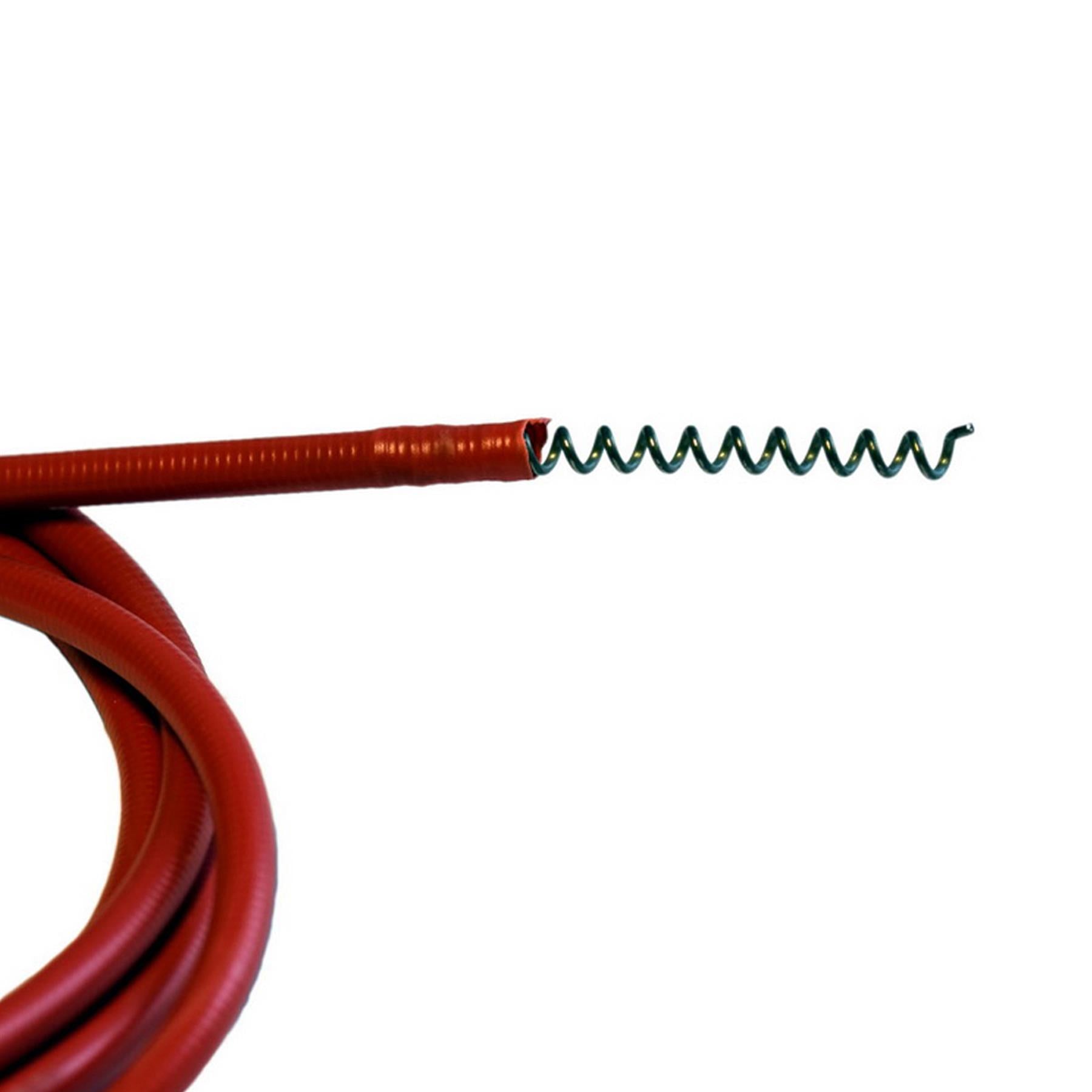 Drain Waste Pipe Sink Cleaner Unblocker Spring Rod Tool 2500mm Toilet Plug Hole Remover by Dapetz