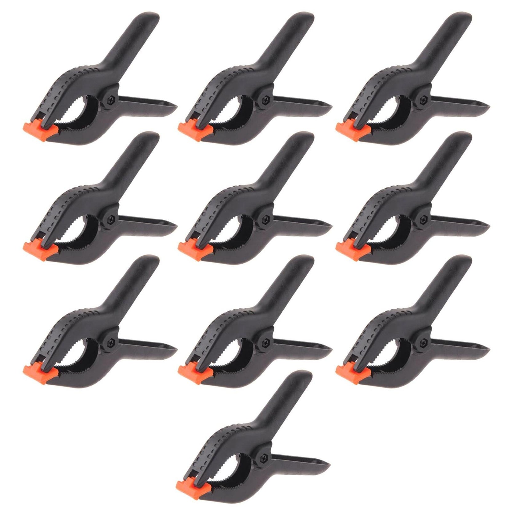 10 X 6" Strong Plastic Spring Clamps Market Stall Nylon Large Tarpaulin by Dapetz