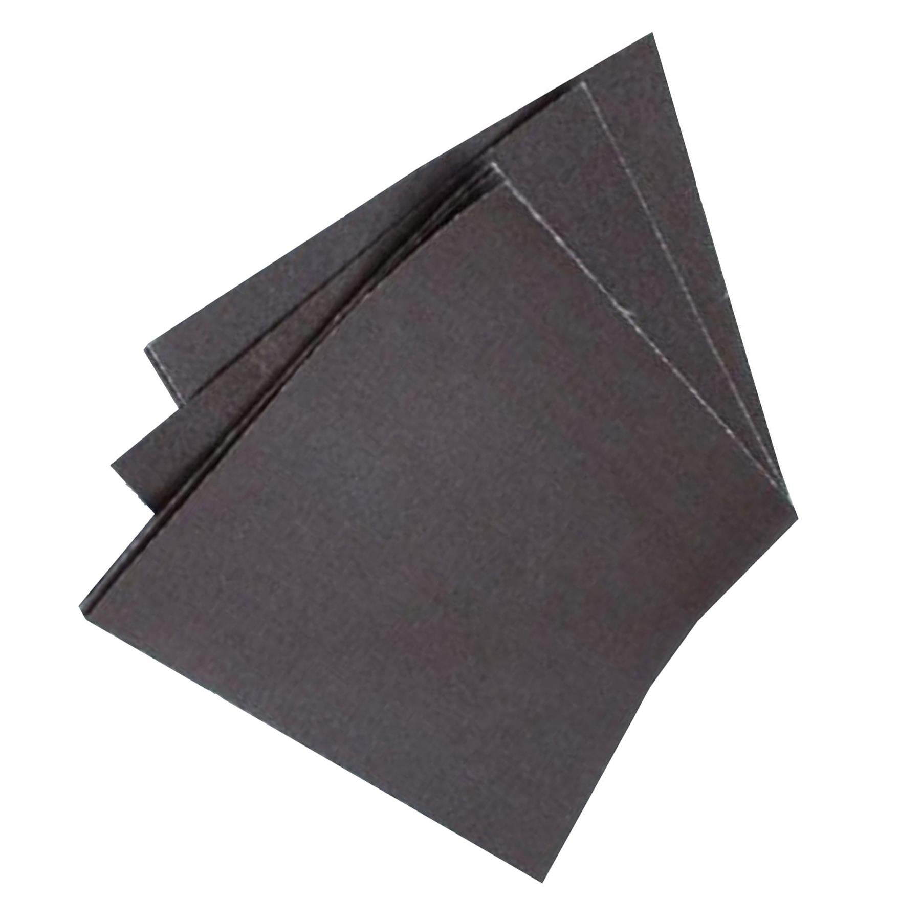 Emery Cloth Abrasive Sandpaper Sheets 230x280mm 10 Pack