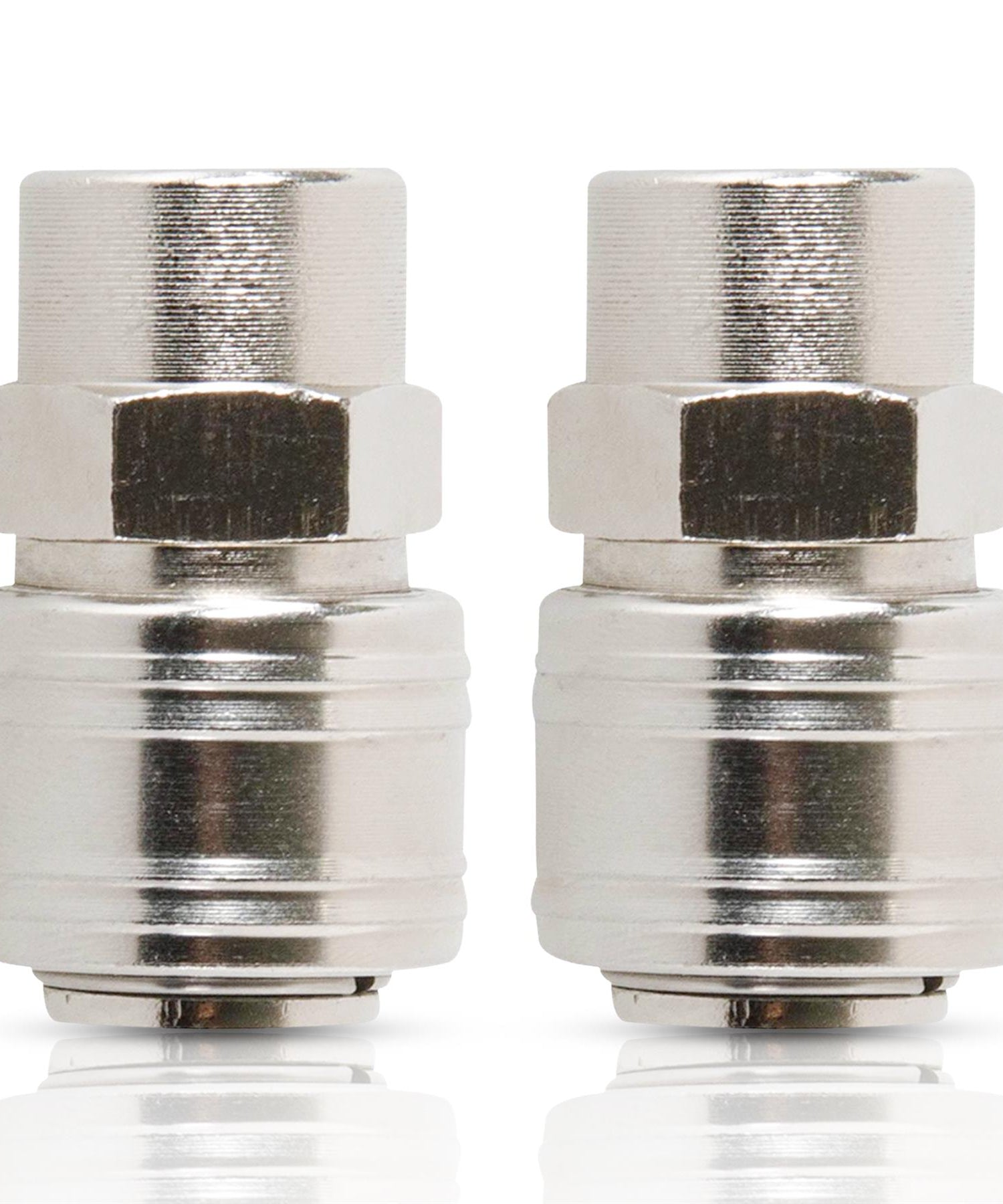 Euro Air Line Fitting Quick Release For Compressor Hose 1/4" BSP Female Thread 2PC