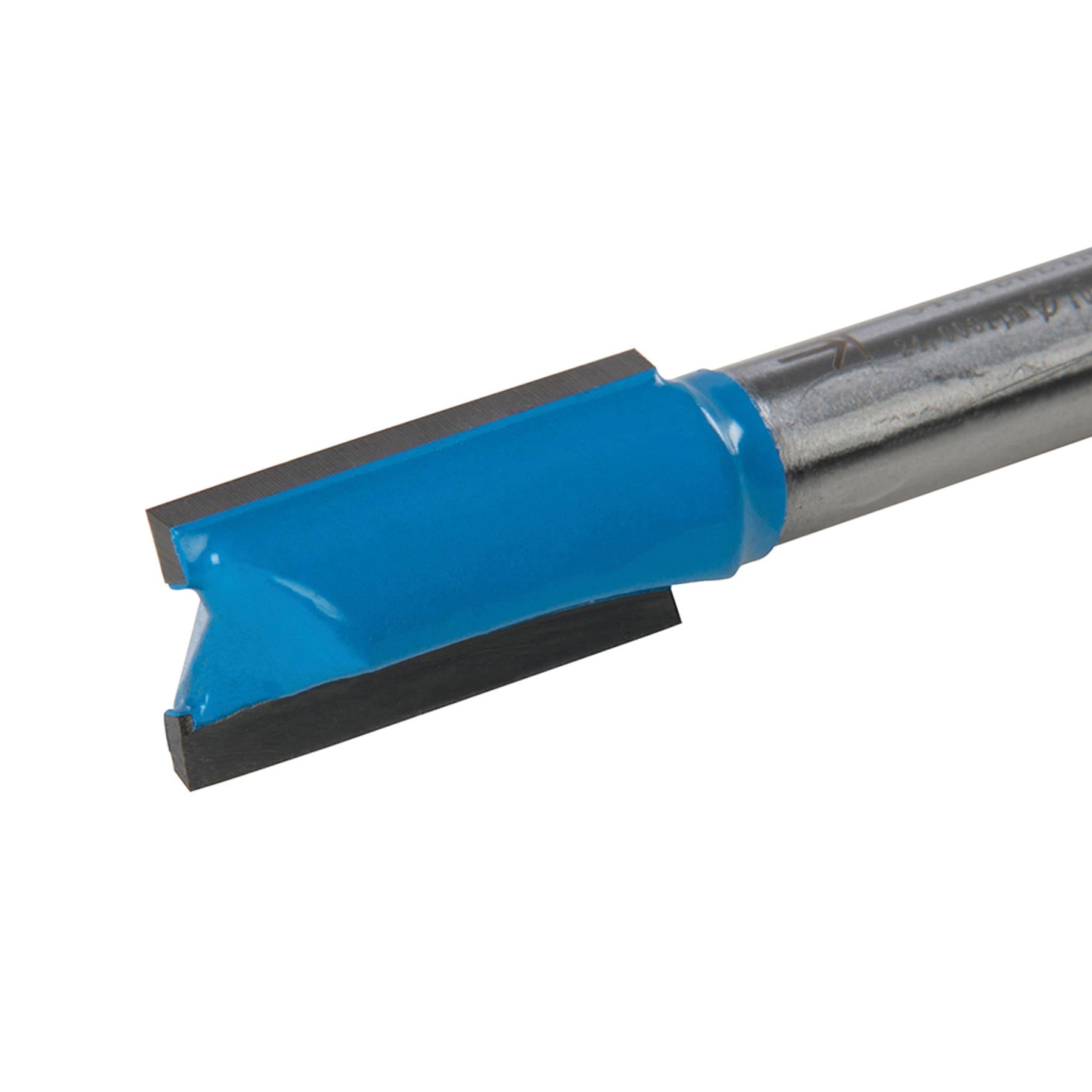 Straight 2 Flute Router Bit Cutter 1/4" Shank Carbide TCT Groove Metric 10x20mm